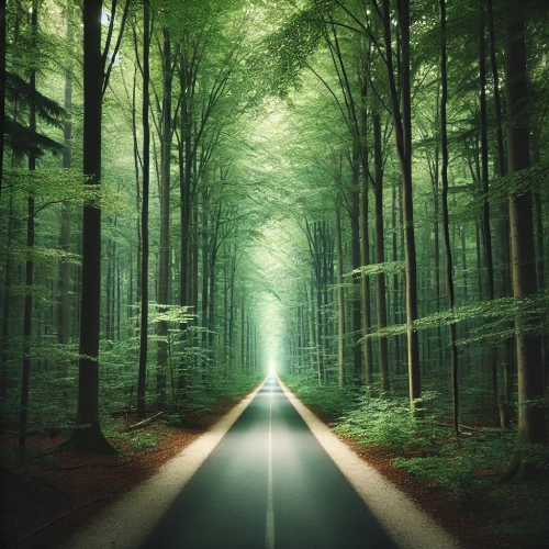 way in forest
