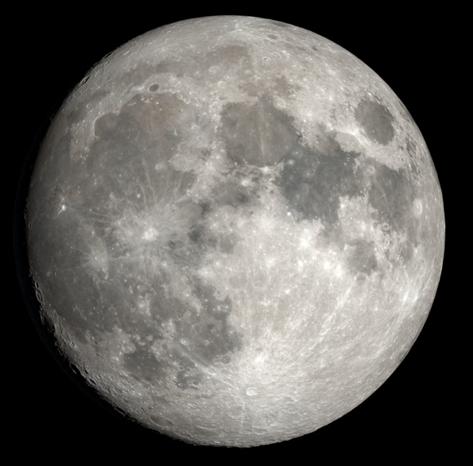 Zdjęcie Księżyca. Żródło: NASA